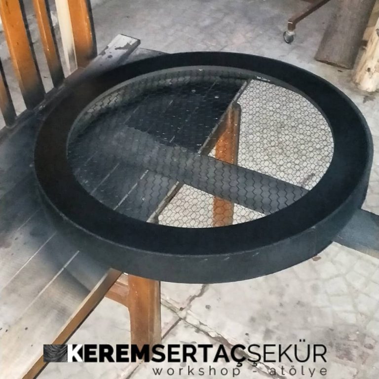 Retro Ahşap Duvar Saati Kerem Sertaç Şekür Atölye